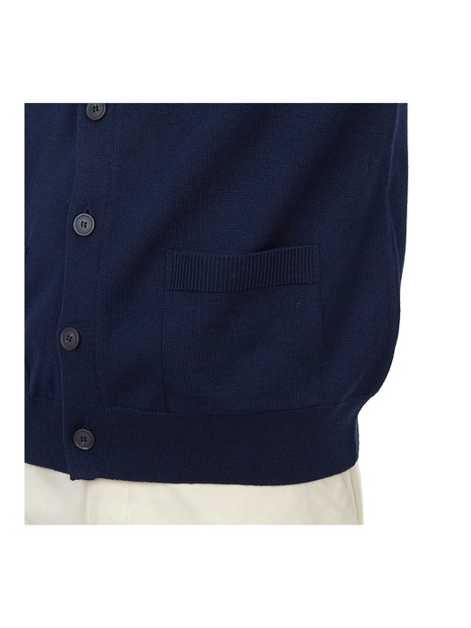 MAISON KITSUNE 메종키츠네 볼드 폭스헤드 남성 가디건 MM00509KT1036 P476