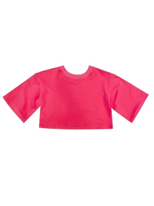 HOT PINK ALL ABOUT THE CROP TOP