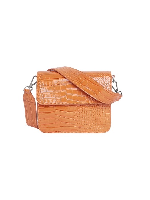 Cayman shiny strap bag Pastel orange