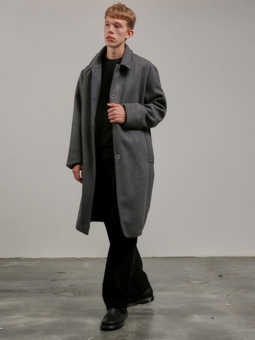 19FW NEWTRO COAT [CHARCOAL]