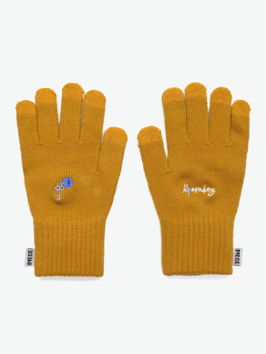 ROOMKEY SMART GLOVES (MUSTARD)