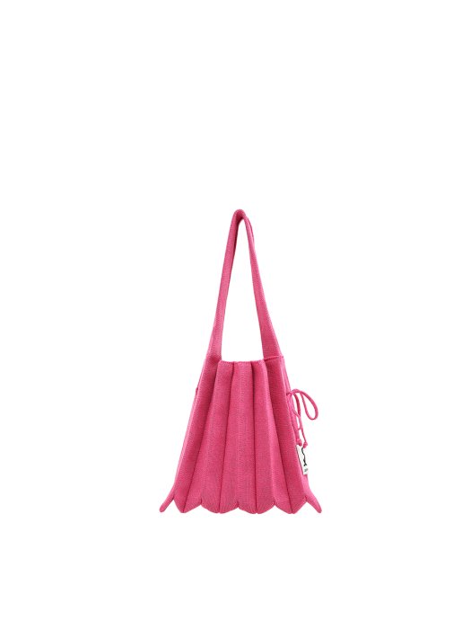 Lucky Pleats Knit S Starry Disco Pink