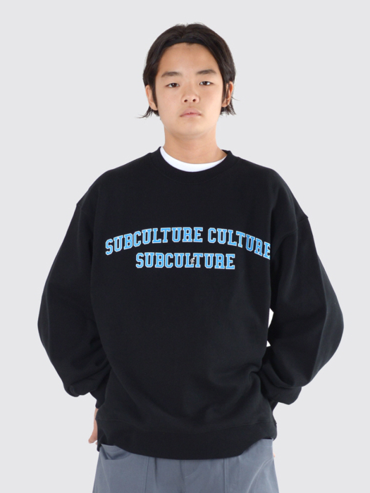 [FW19 SCS] Arch Logo Sweatshirts(Black)