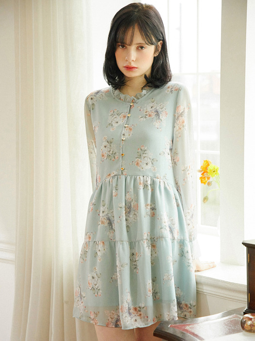 Spring Blossom Dress_Mint