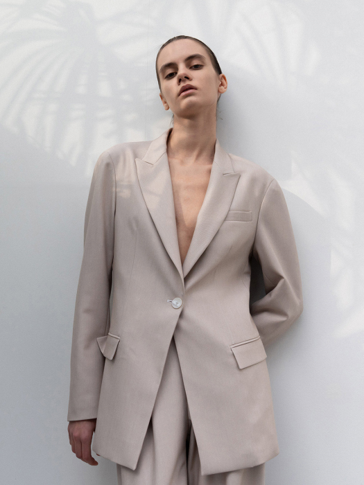 RELAXED SUIT SINGLE BREASTED JACKET