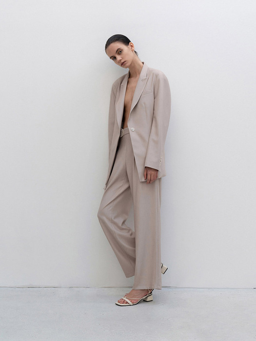 RELAXED SUIT SINGLE BREASTED JACKET