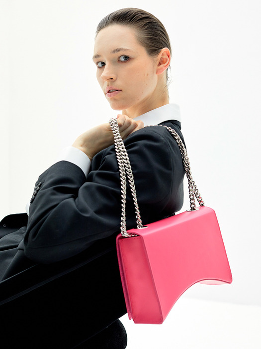 chain arch bag PINK