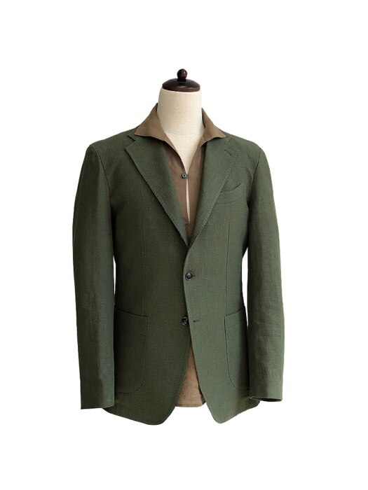 8s Linen Jacket (Khaki)