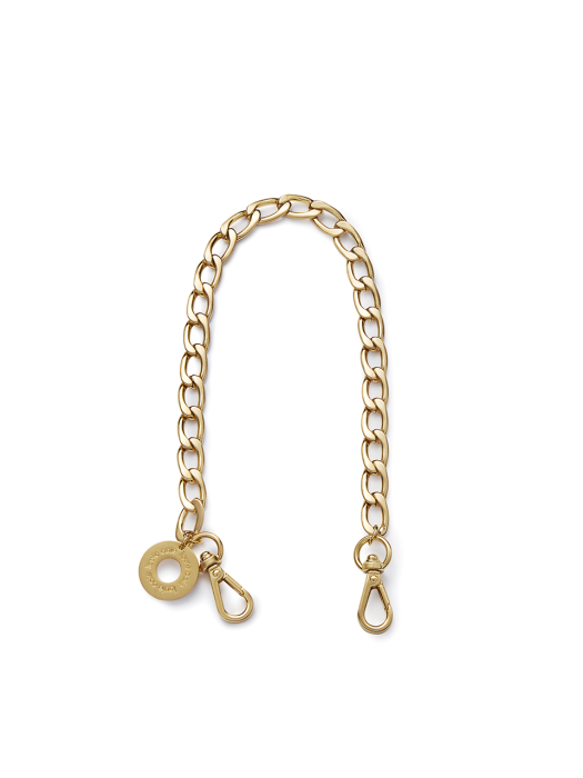 chain hand strap - gold
