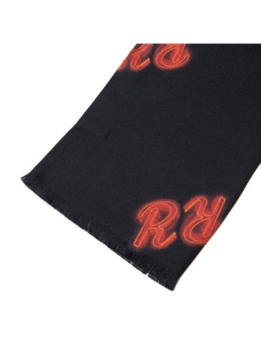 RR silk scarf  _CAAJX19211BKX