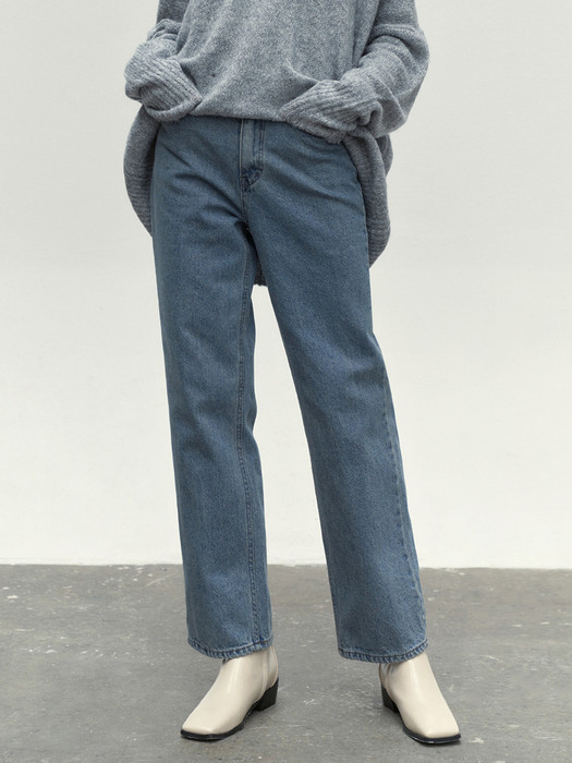 DAILY STRAIGHT DENIM PANTS_LIGHT BLUE