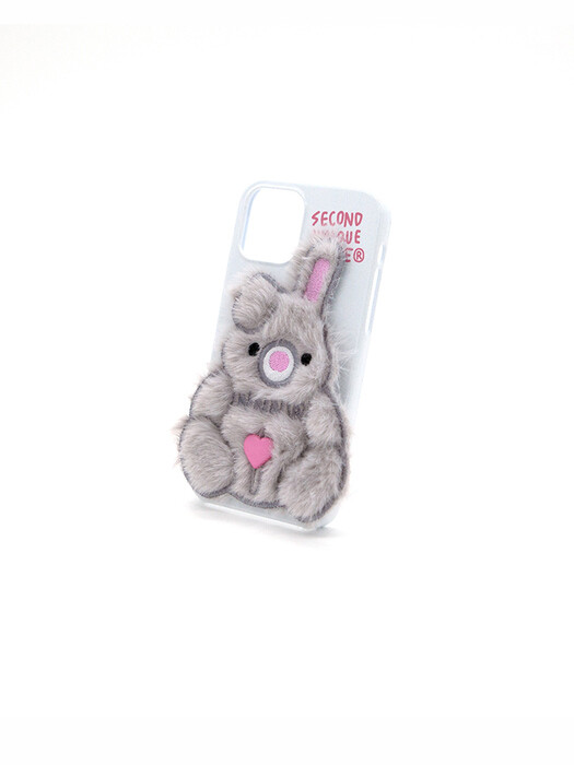 SUN CASE PATCH FUR RABBIT NOISE WHITE