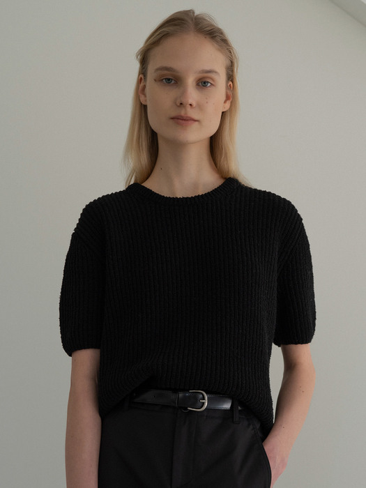 Noto boucle knit (Black)