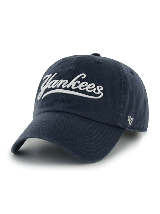 NY 양키스 스크립트 클린업 볼캡 네이비 /모자/MLB/ NY