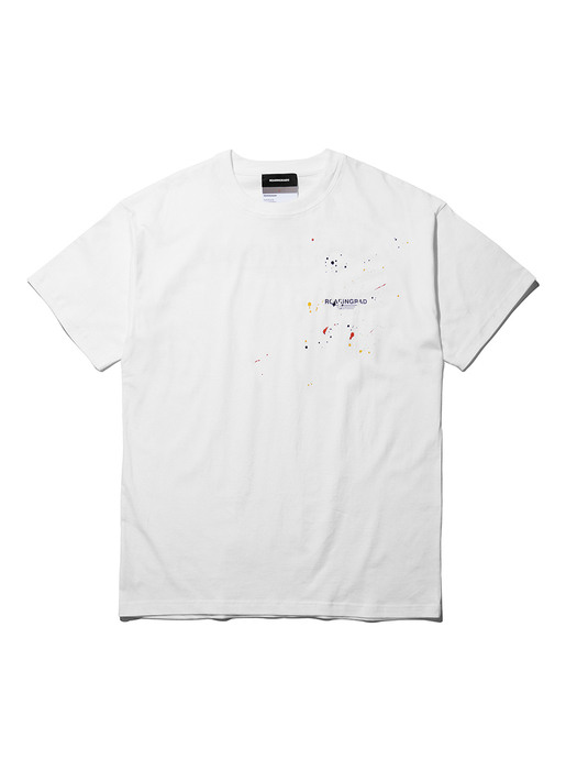 hand painting t-shirt white