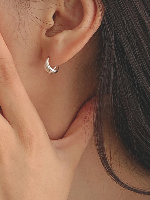 Silver925 plat earring