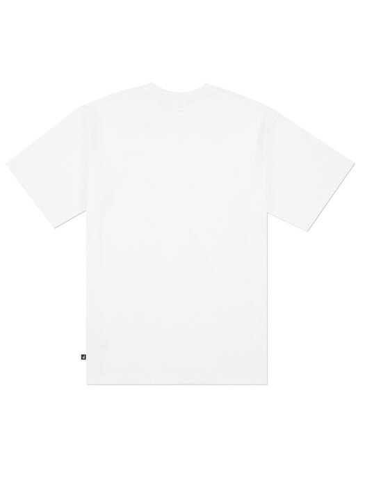 Curved Logo T-Shirt_White