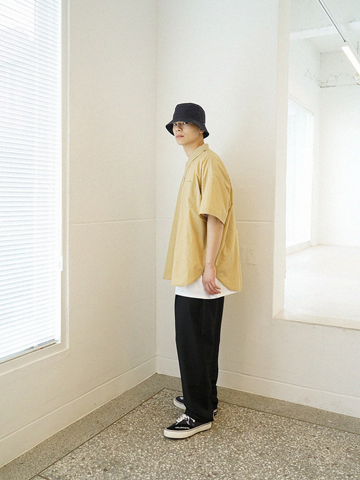 4 Nought Baseball Half Shirt / Beige