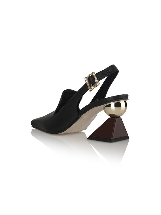 Tania Sling-backs / 21AW-488 / BLACK+OAK