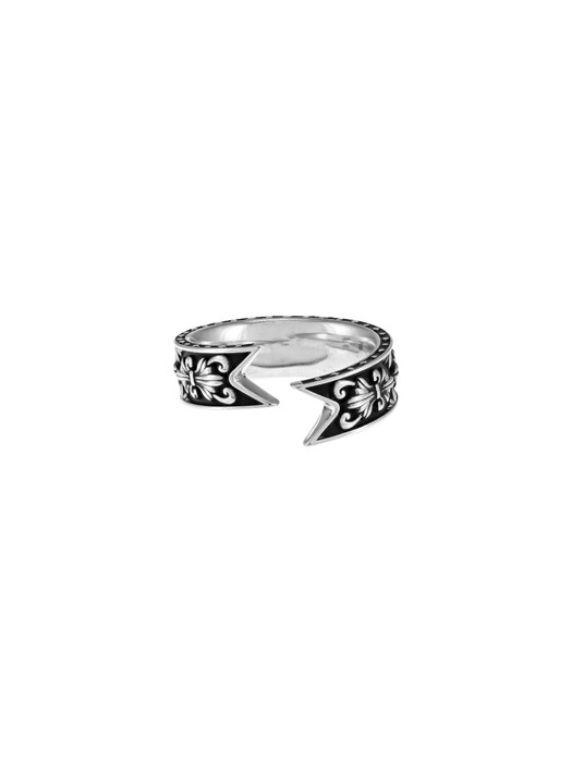 Arrow Ribbon Ring (Sterling Silver)