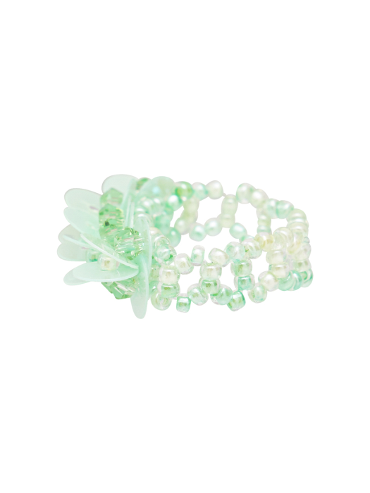 Spangle Beads Ring (Mint)