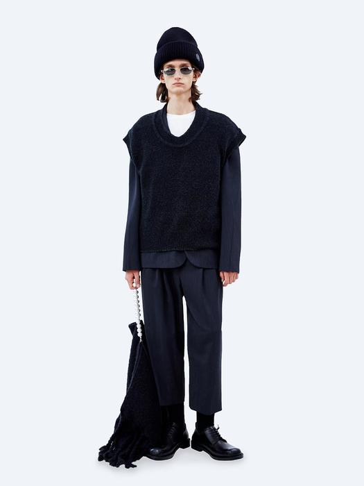 ADER ERROR아더에러]Joyce knit vest Noir