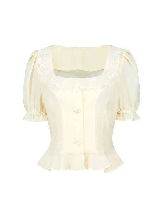 BELLE BLOUSE (LIGHT YELLOW)