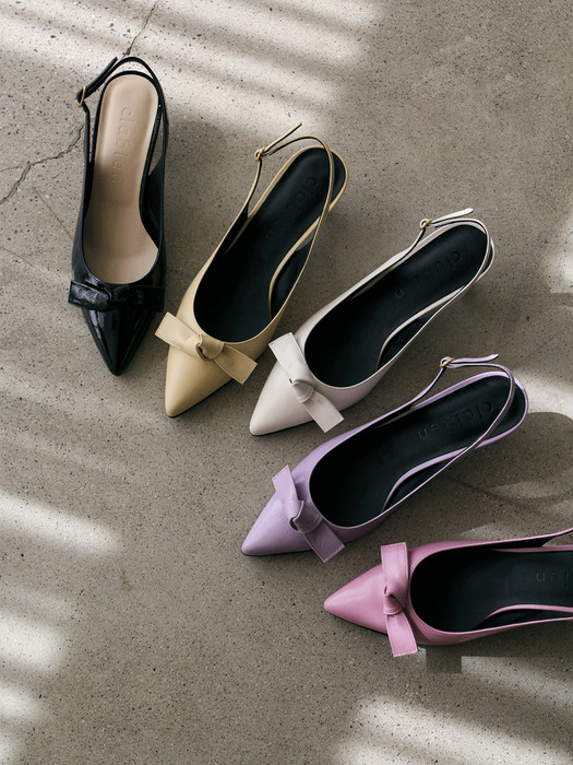 The muse sling back heels_CB0062(5colors)