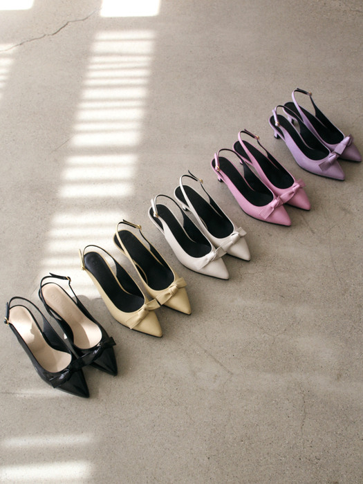 The muse sling back heels_CB0062(5colors)