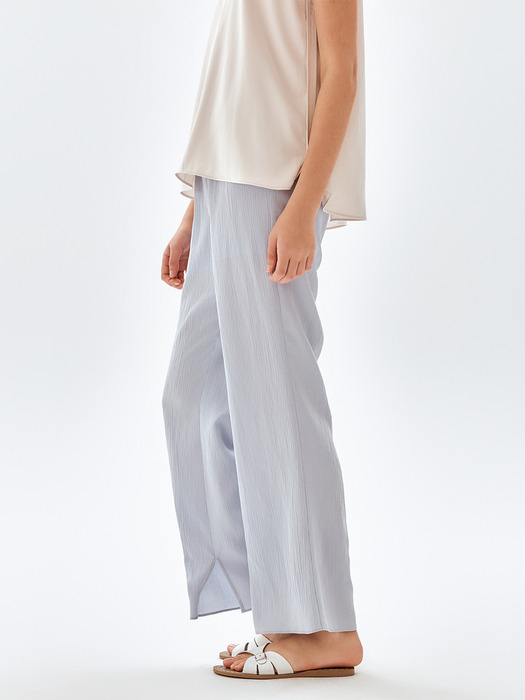 Slit Wrinkle Banding Pants_3color