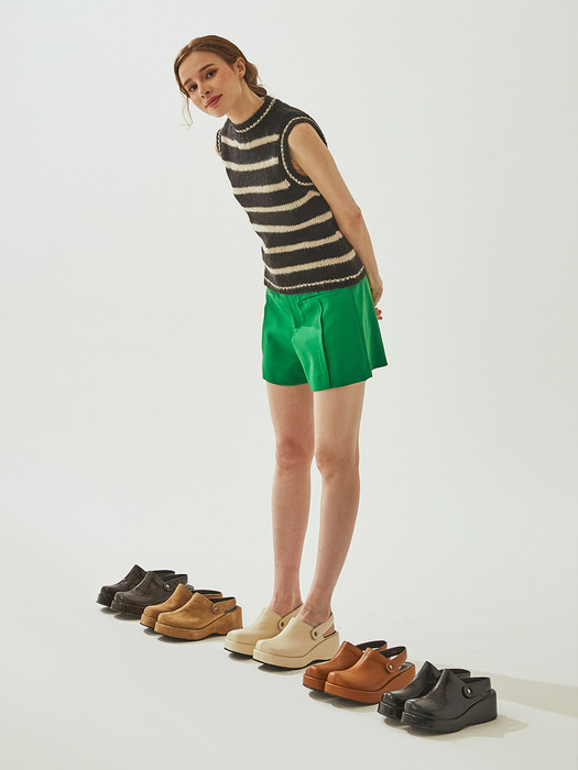 [단독]TOBE CHUNKY CLOG_6COLORS