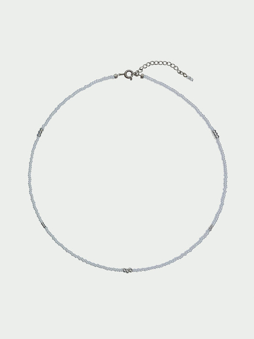 Ade-White Necklace