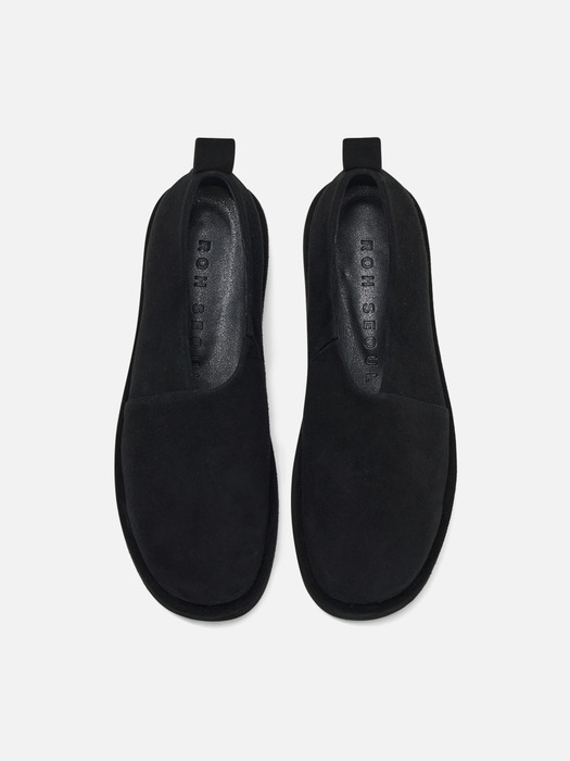 Layer sneakers Suede black