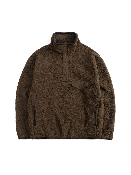 WB FLEECE PULLOVER (olive)