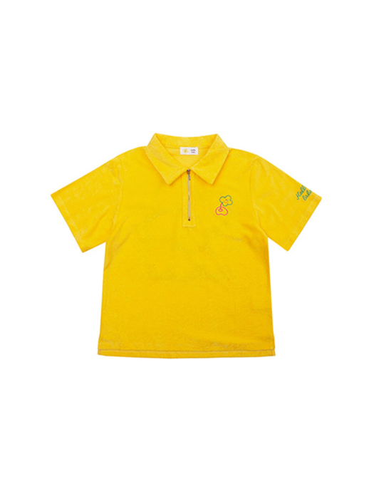 Hello LaLa Terry T-shirts(헬로 라라 테리 티셔츠) [Yellow]