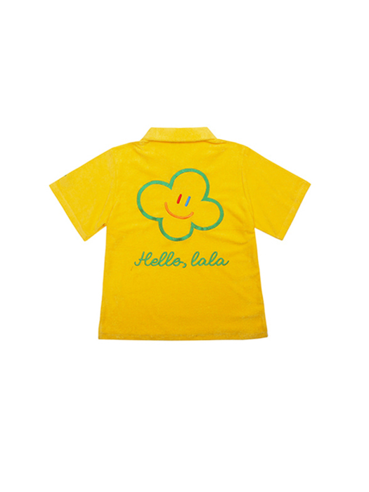 Hello LaLa Terry T-shirts(헬로 라라 테리 티셔츠) [Yellow]