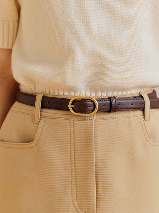 에밀리 레더 벨트 / EMILY LEATHER BELT_3colors