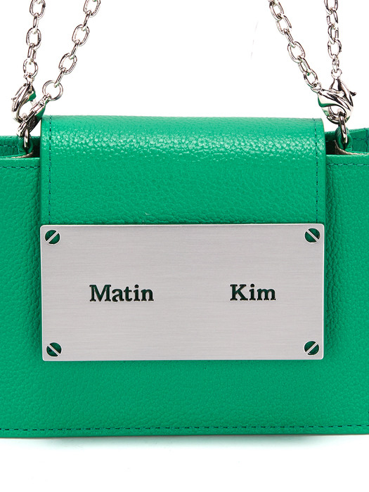 ACCORDION MINI BAG IN GREEN