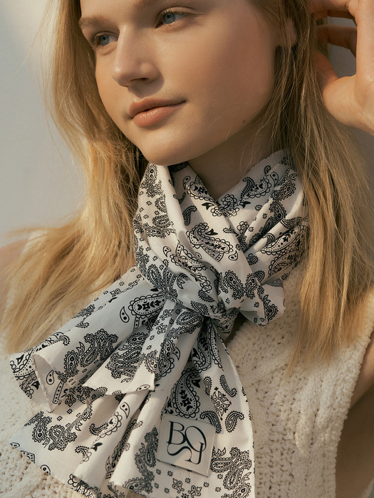 pier cotton scarf (2 color)