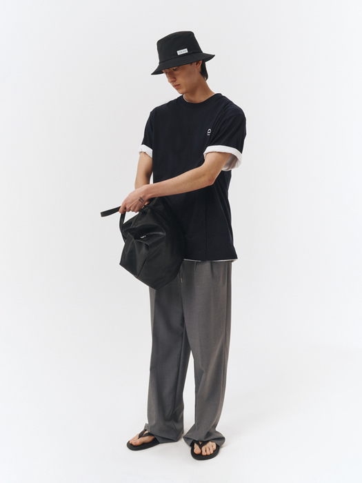 UNISEX COTTON BUCKET HAT BLACK_M_UDHE3E102BK