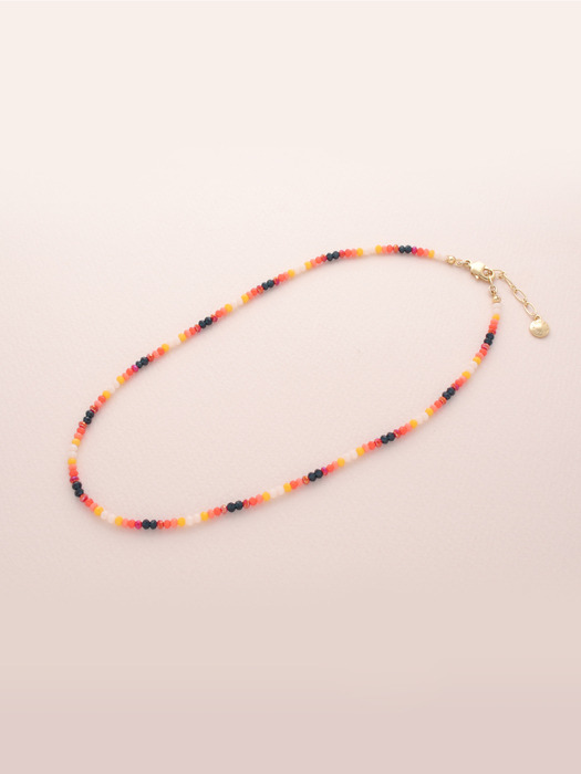 Sunset Bead Necklace