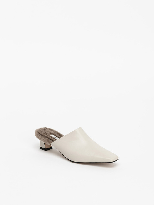 OTTO SHEARLING MULES_2colors