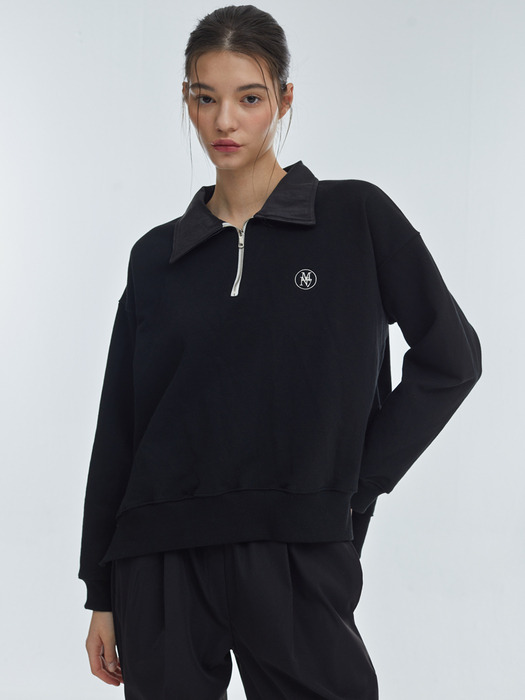 Pk Zip-up sweatshirt [Black]