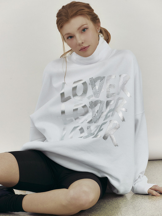 Lover High-neck Sweatshirt / M194CT0082I