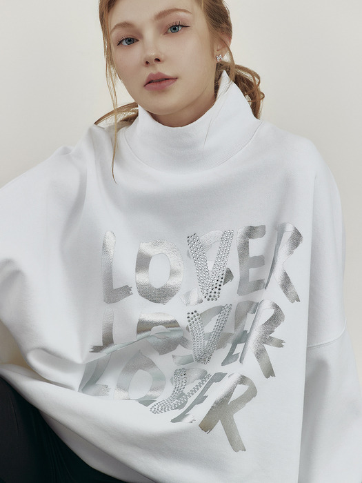 Lover High-neck Sweatshirt / M194CT0082I