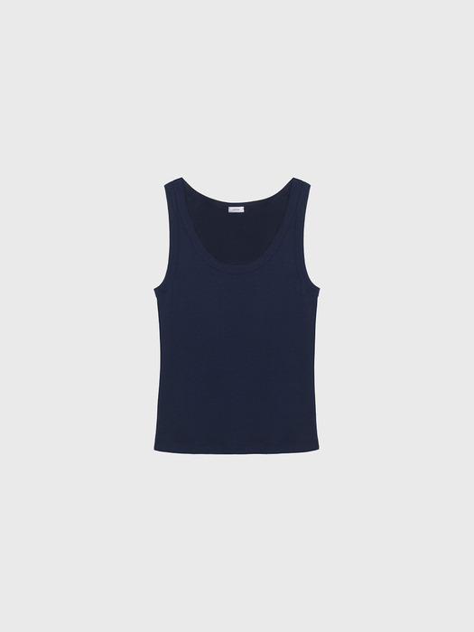 Soft basic sleeveless (white / gray / khaki / navy / black)