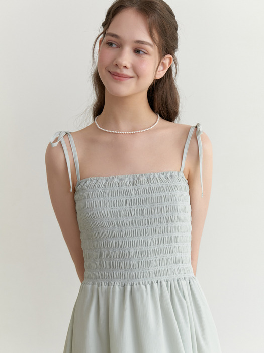 Pawpaw ribbon dress (mint)