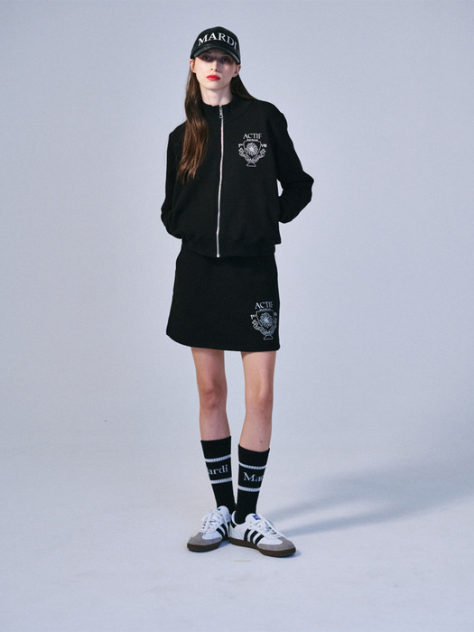 SWEAT MINI SKIRT CHAMPION CUP ACTIF_BLACK IVORY