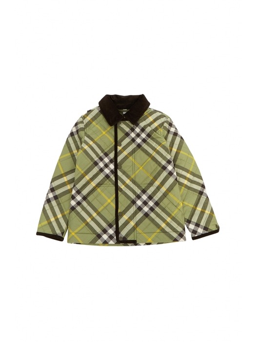 BURBERRY KIDS 버버리키즈 퀼팅 패딩 자켓 GRAYSON CHK 8078160 B8262 (성인가능)