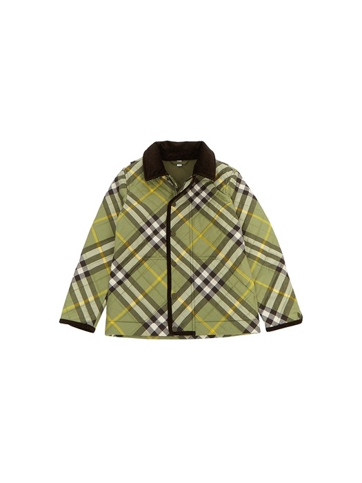 BURBERRY KIDS 버버리키즈 퀼팅 패딩 자켓 GRAYSON CHK 8078160 B8262 (성인가능)